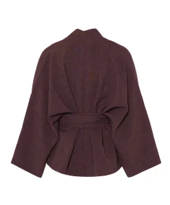 Dames blouse bordeaux