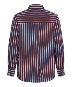 Dames blouse bordeaux