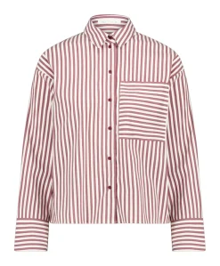 Dames blouse bordeaux