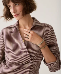 Dames blouse bordeaux