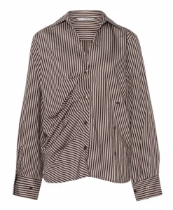Dames blouse bordeaux