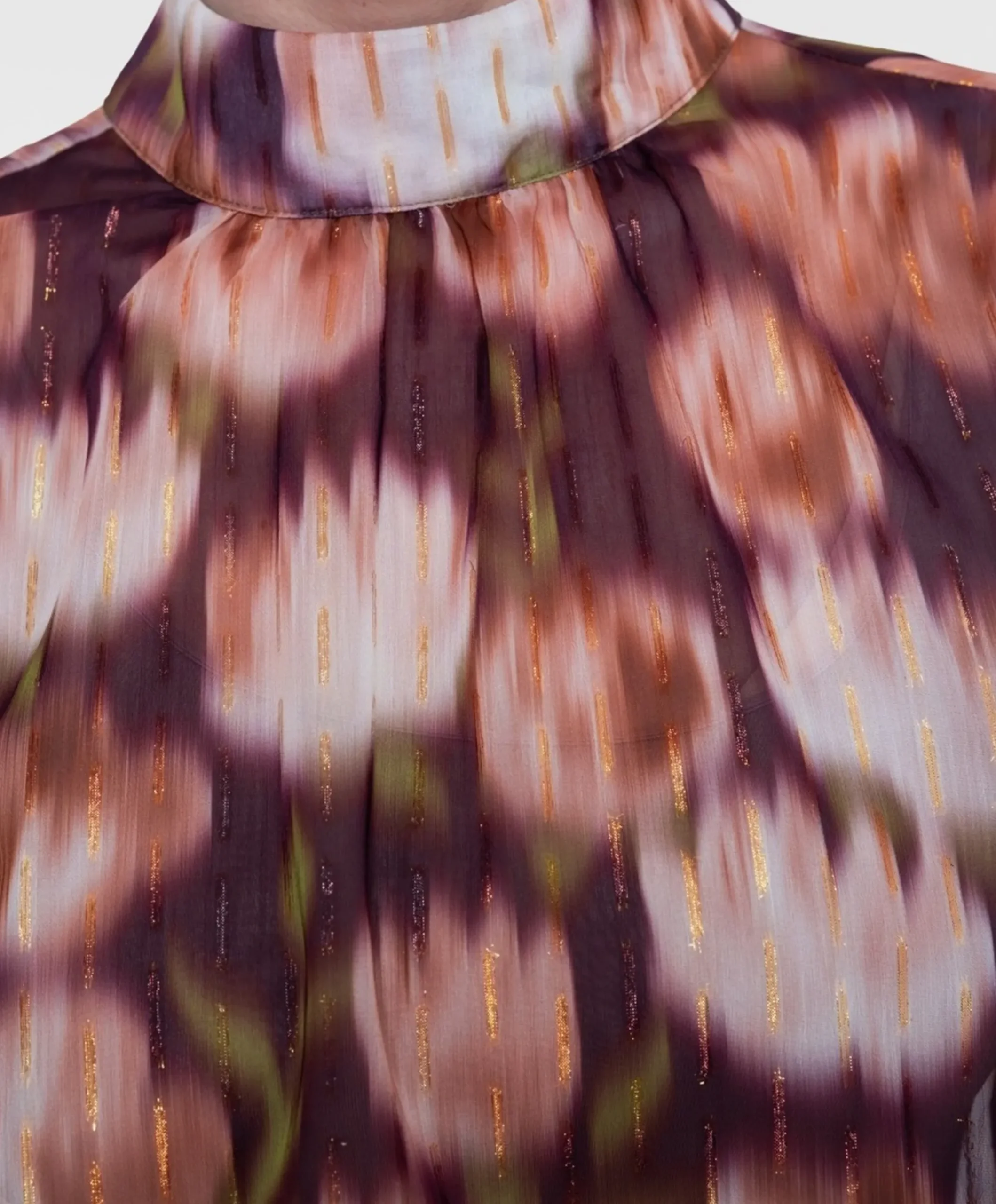 Dames blouse bordeaux