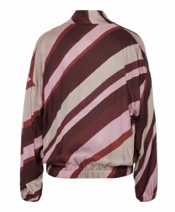 Dames blouse bordeaux