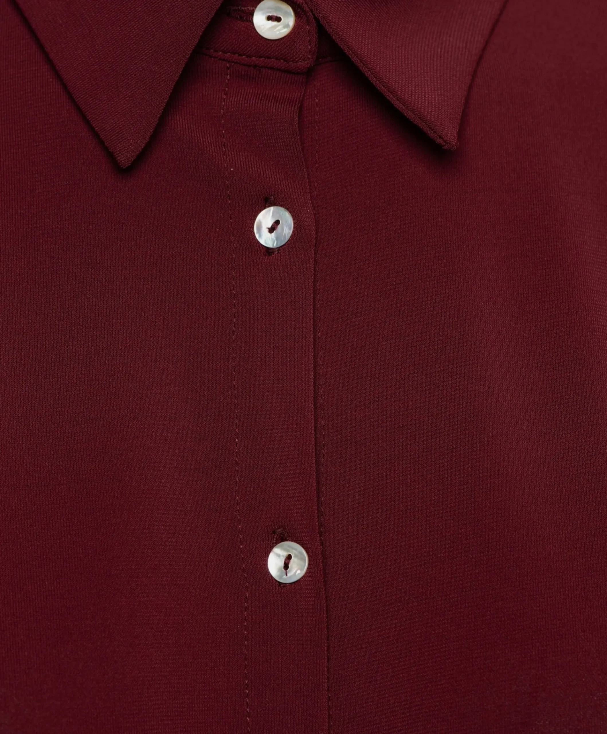Dames blouse bordeaux