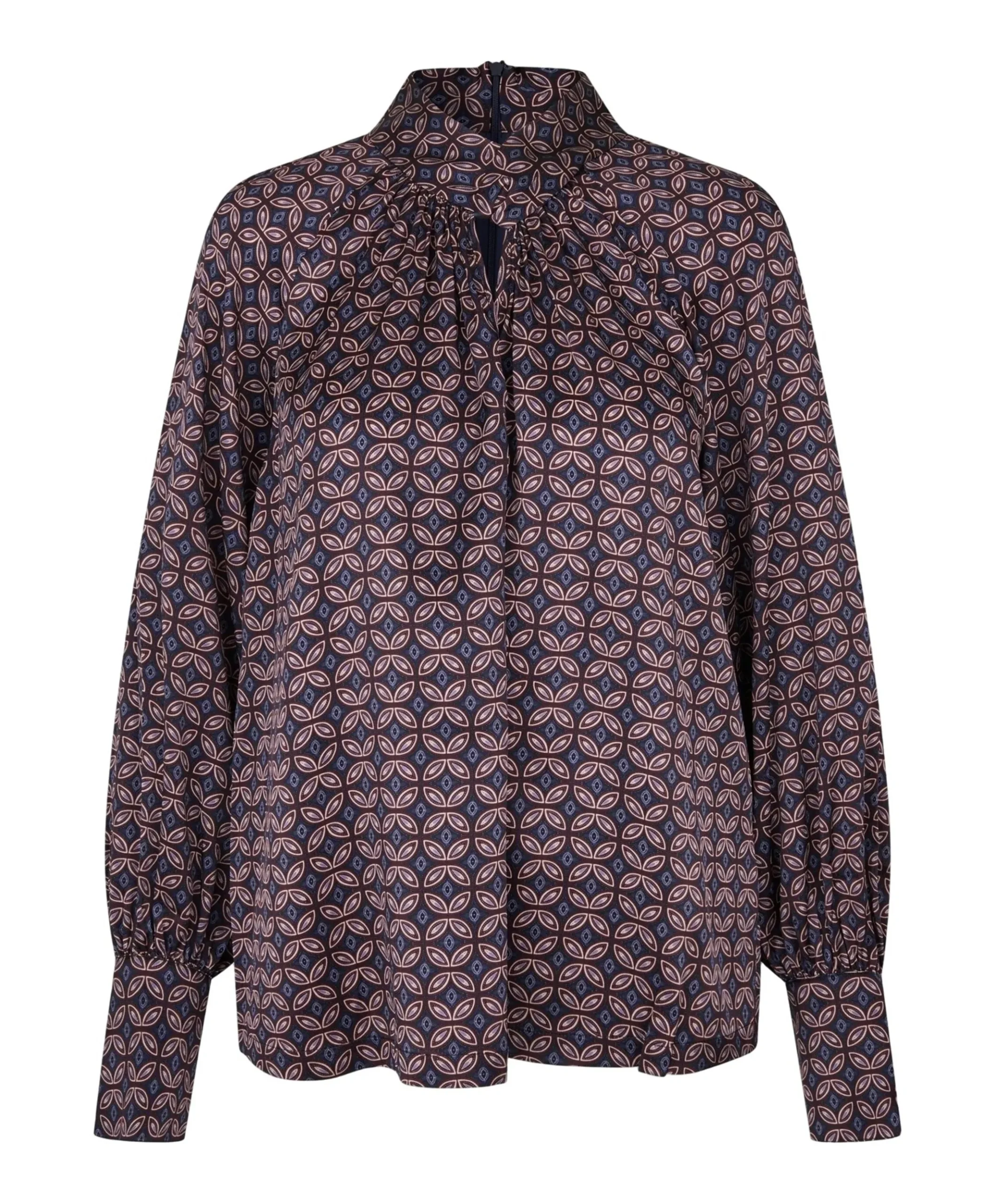 Dames blouse bordeaux