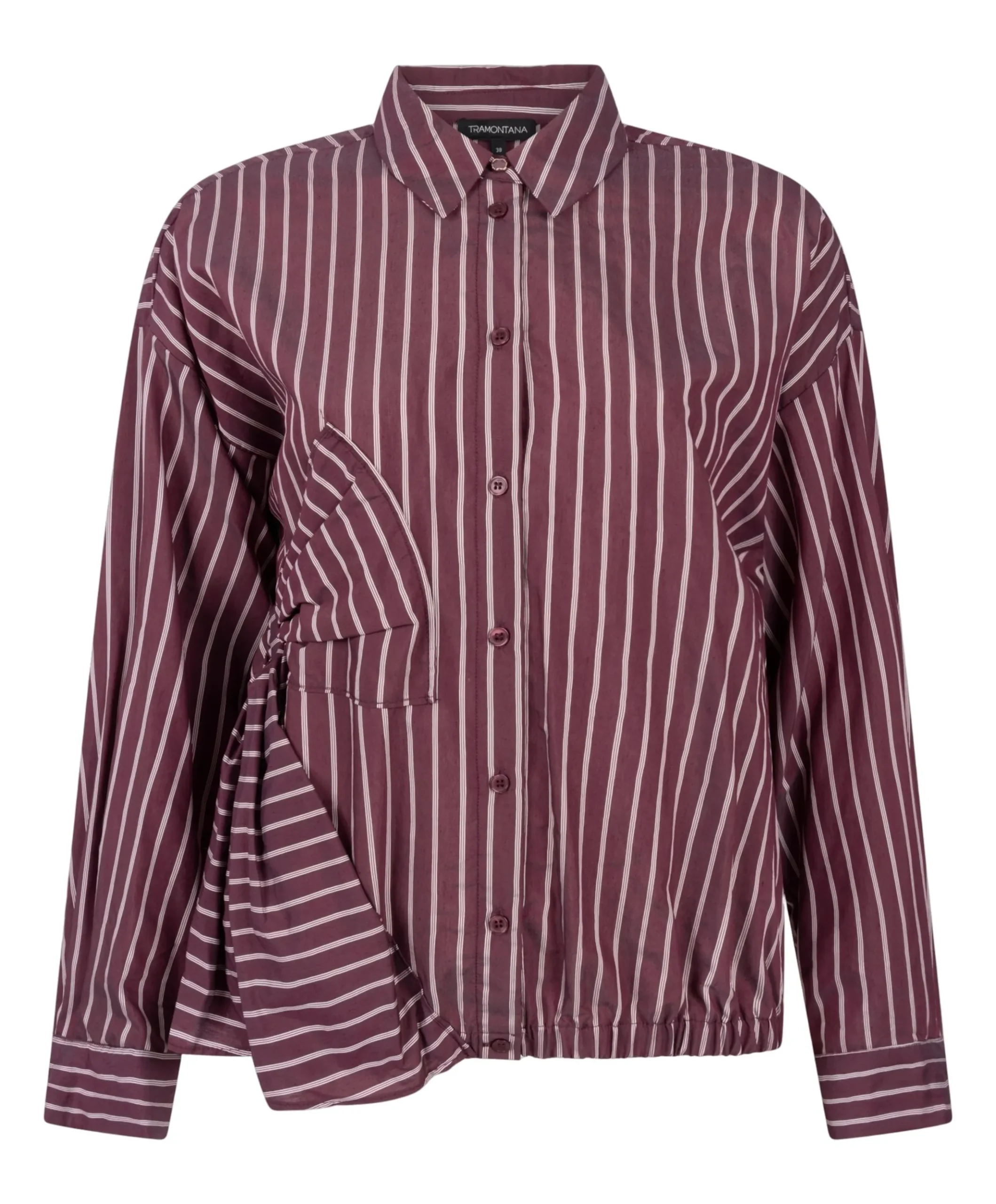 Dames blouse bordeaux