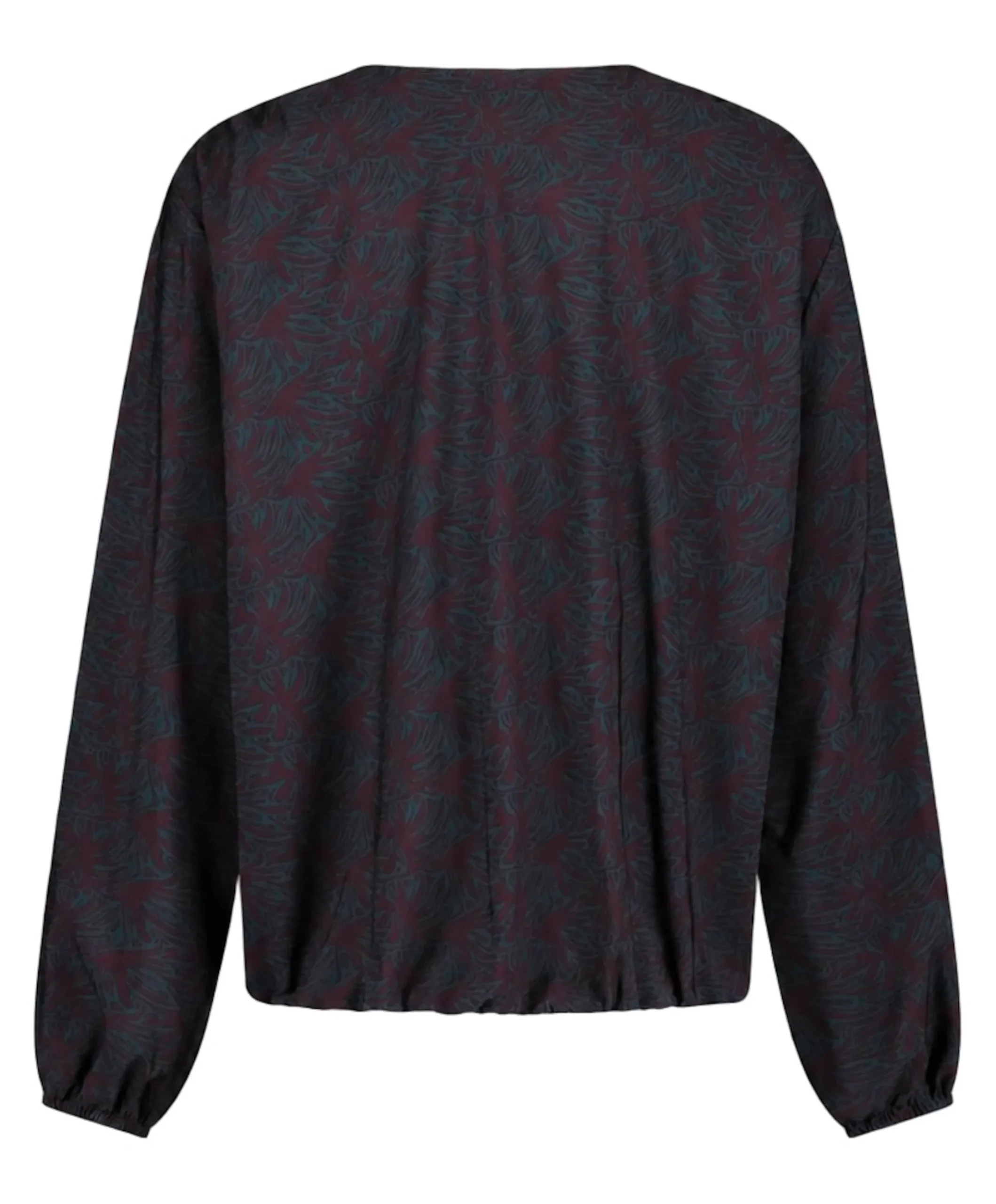 Dames blouse bordeaux