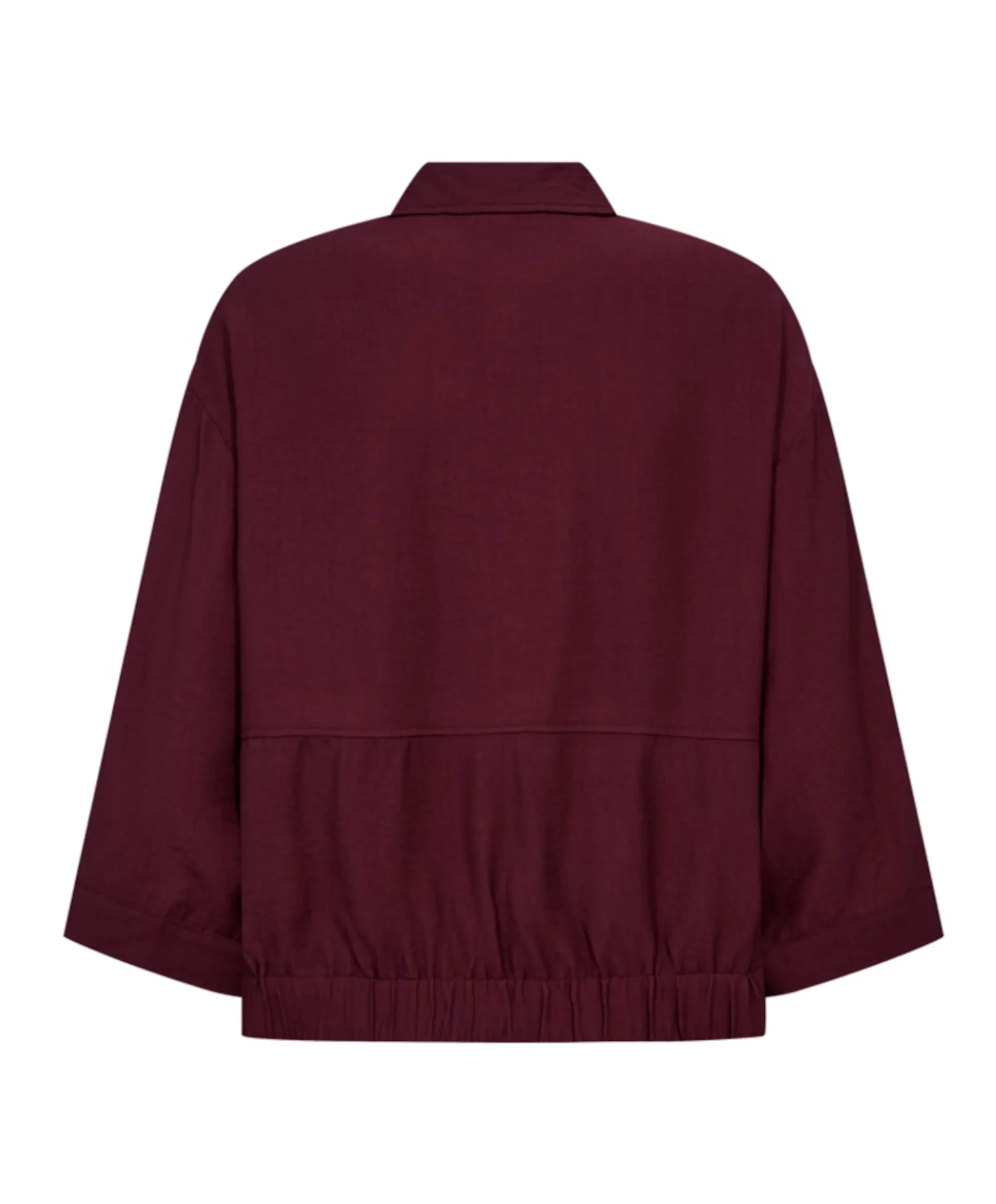 Dames blouse bordeaux