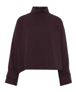 Dames blouse bordeaux