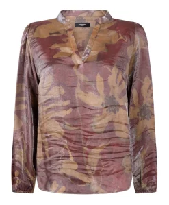 Dames blouse brique