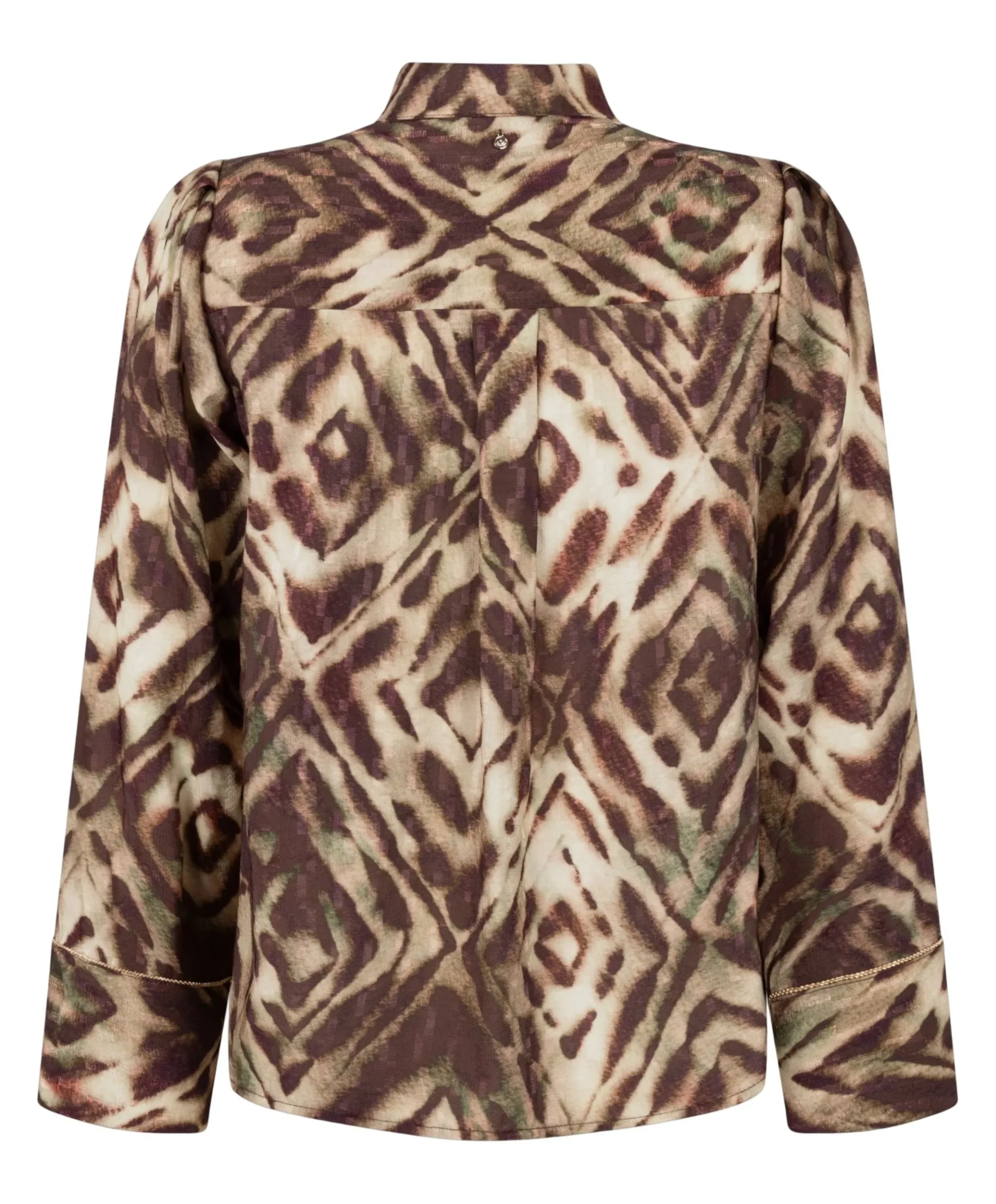 Dames blouse bruin