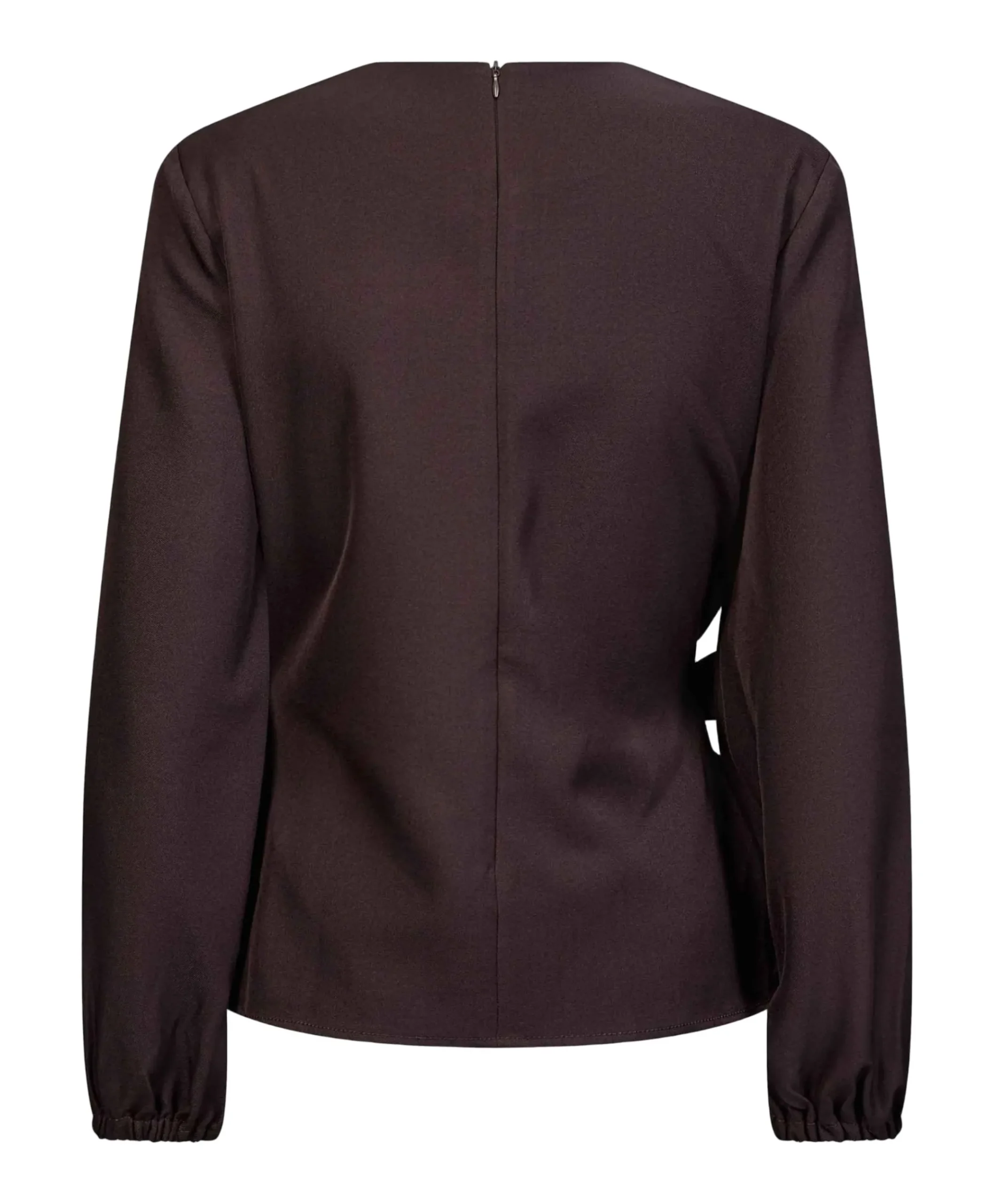 Dames blouse bruin