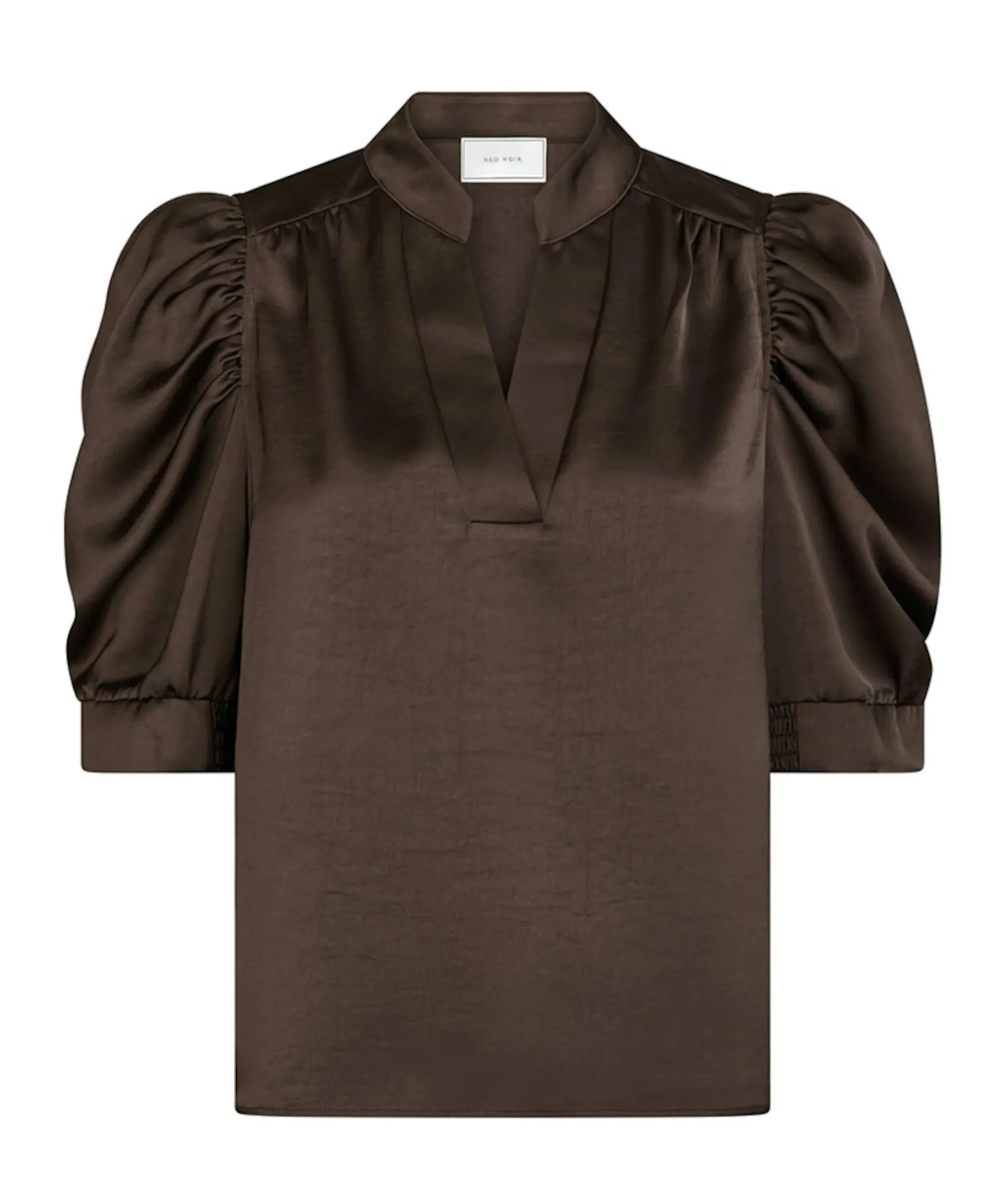 Dames blouse bruin