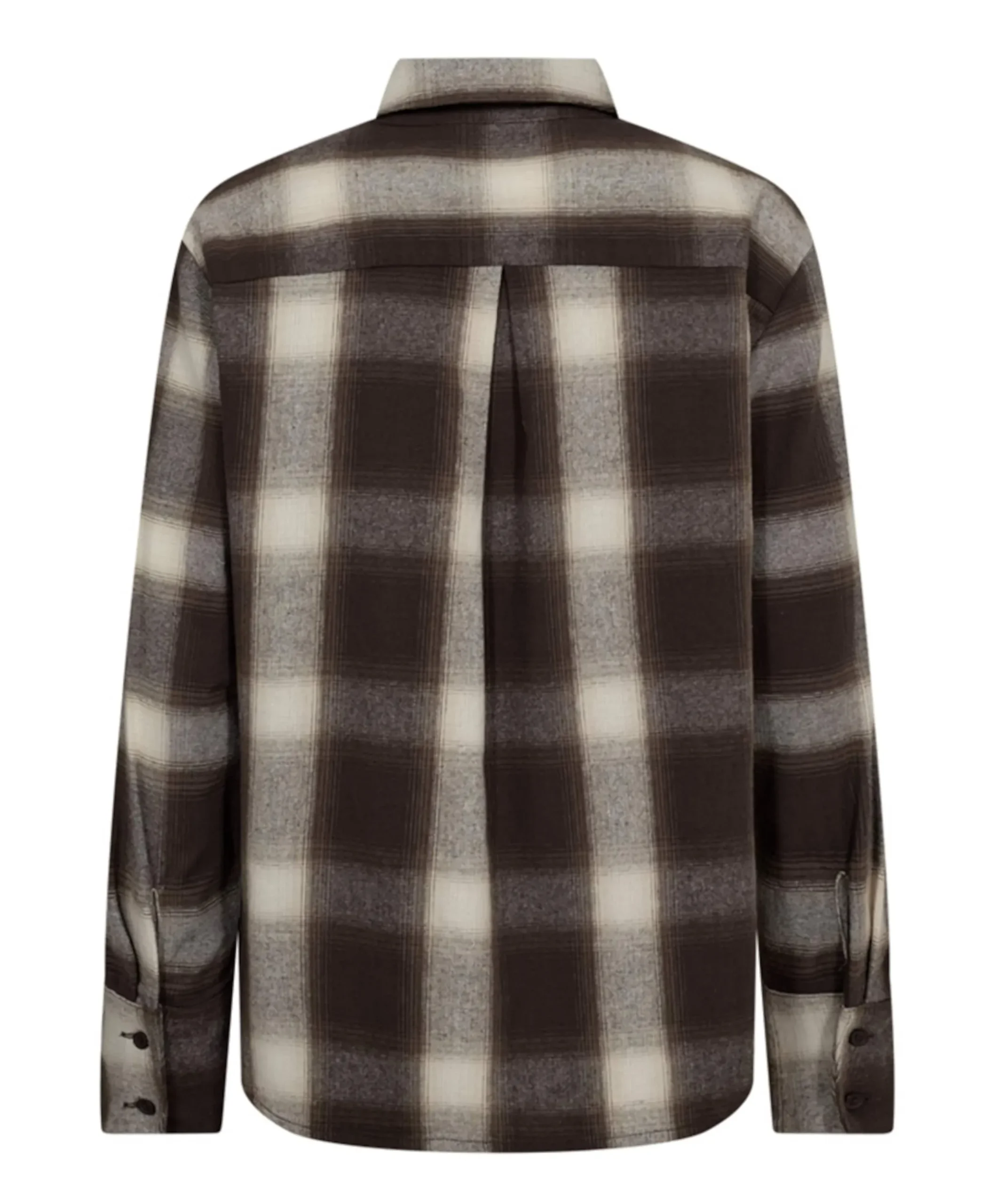 Dames blouse bruin