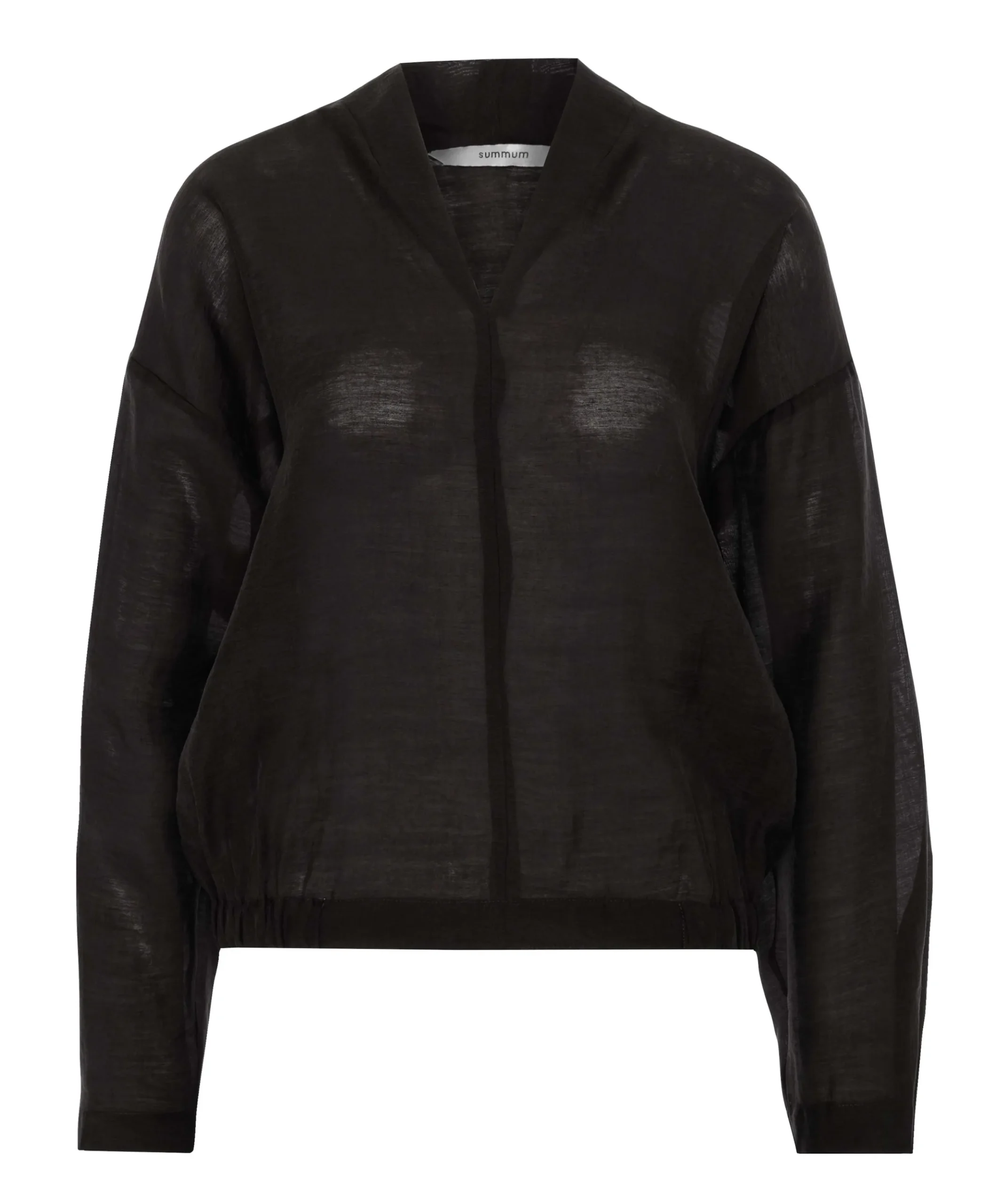 Dames blouse bruin