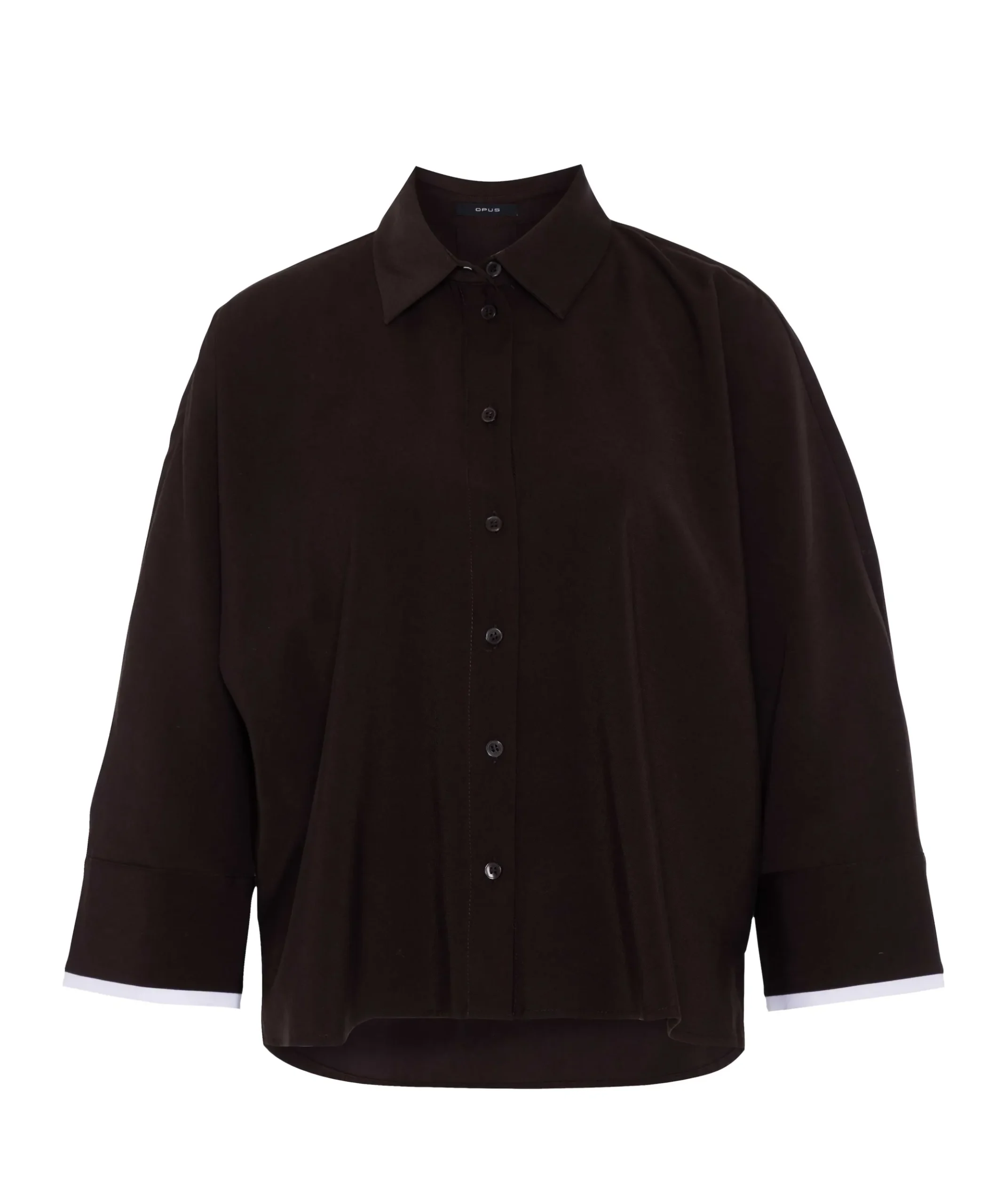 Dames blouse bruin