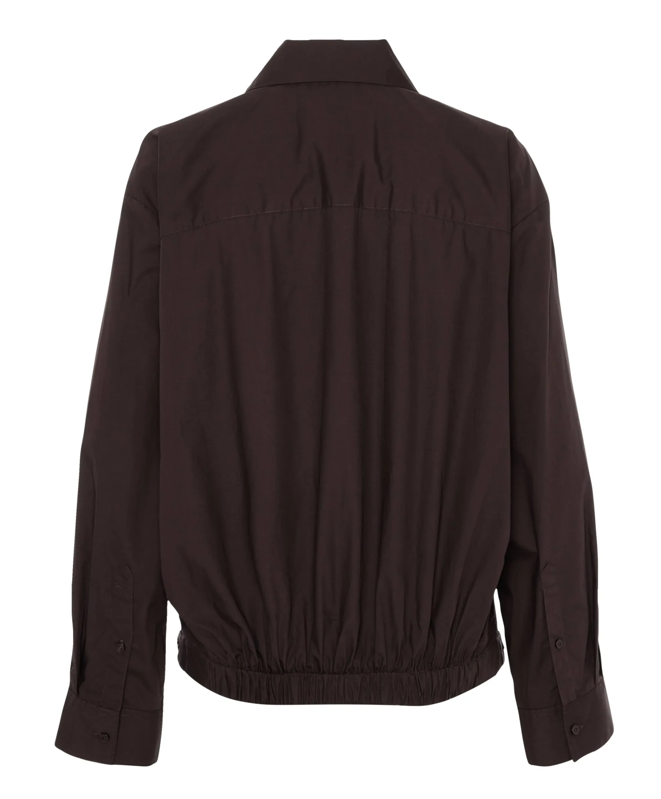 Dames blouse bruin