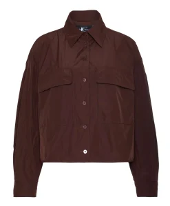 Dames blouse bruin