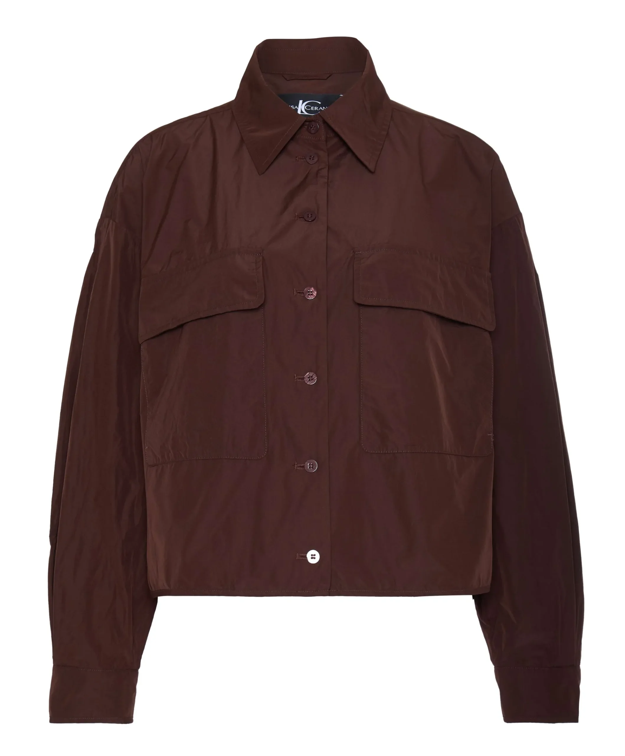 Dames blouse bruin