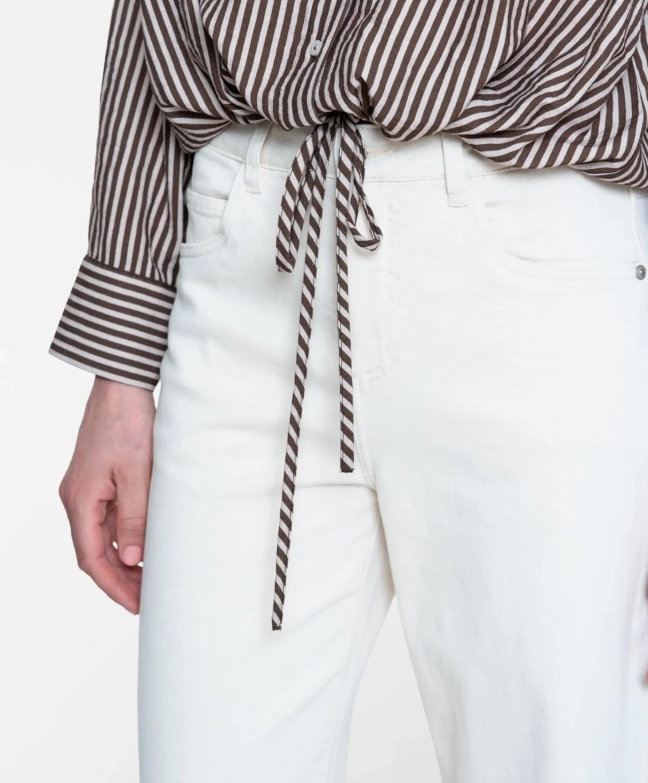 Dames blouse bruin