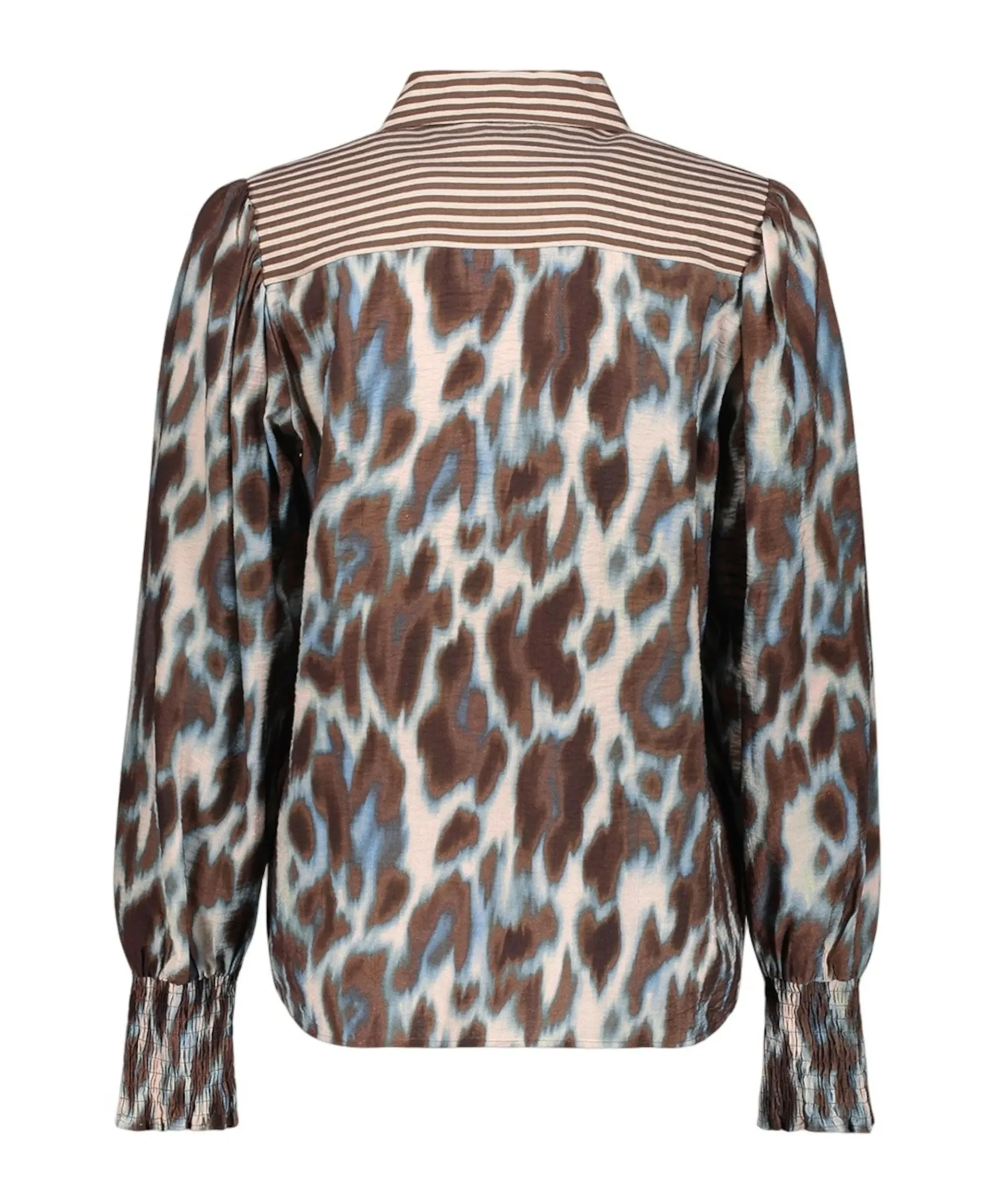 Dames blouse bruin