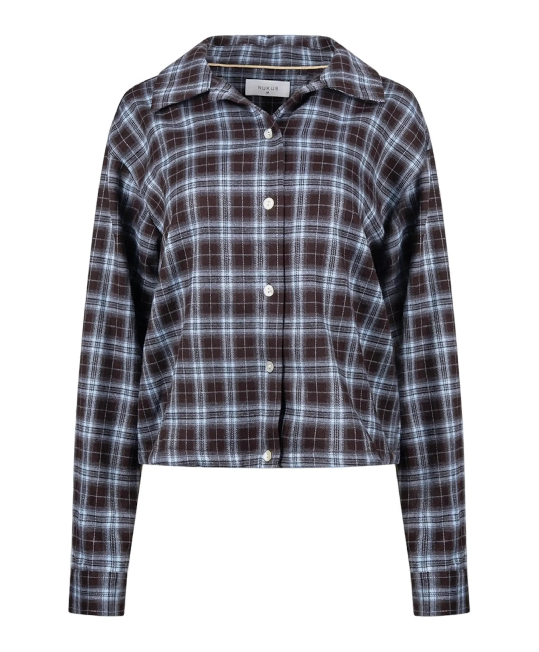 Dames blouse bruin