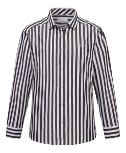 Dames blouse bruin