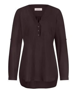Dames blouse bruin