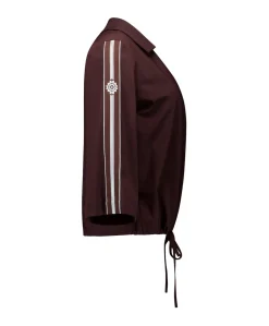 Dames blouse bruin