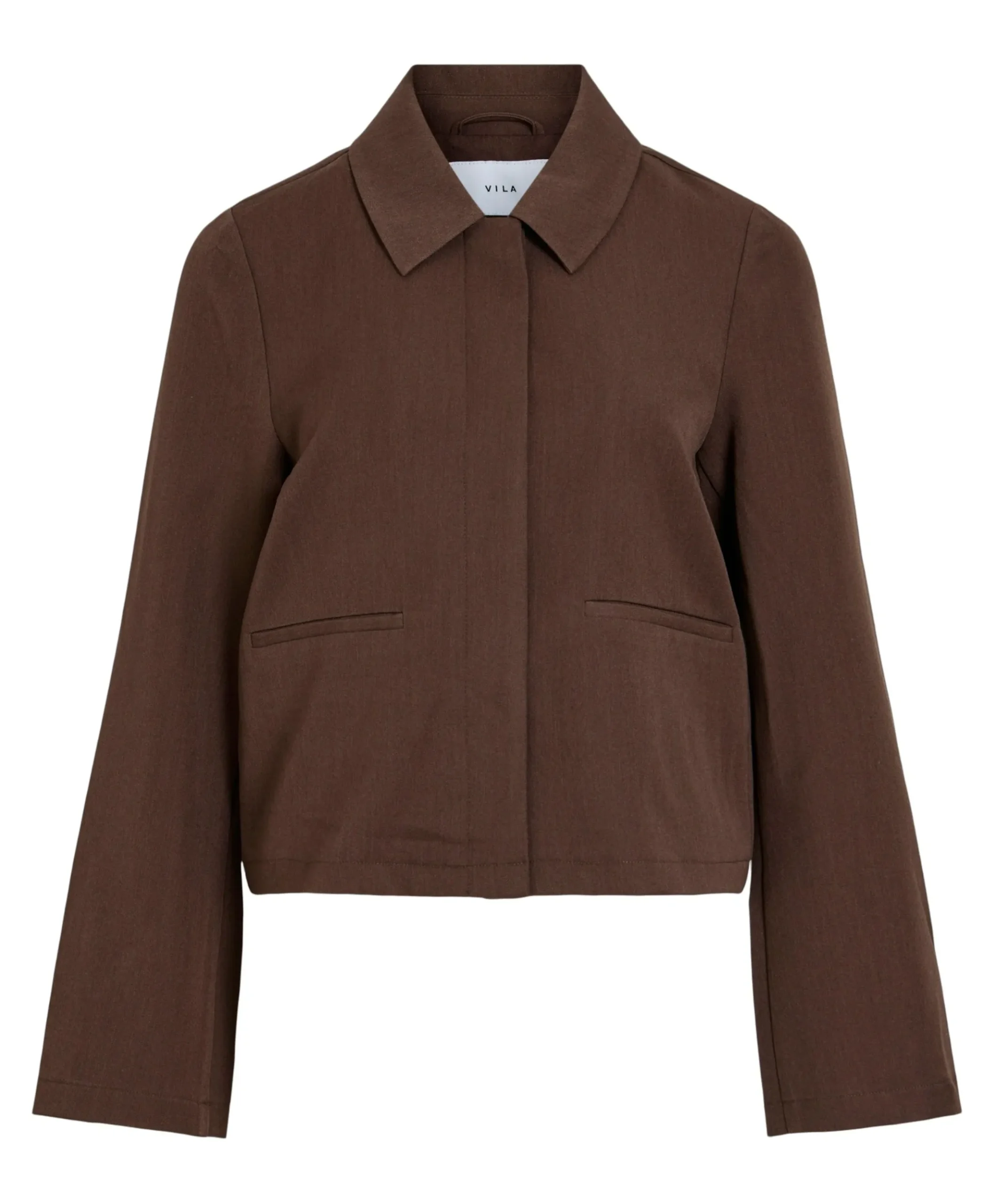 Dames blouse bruin