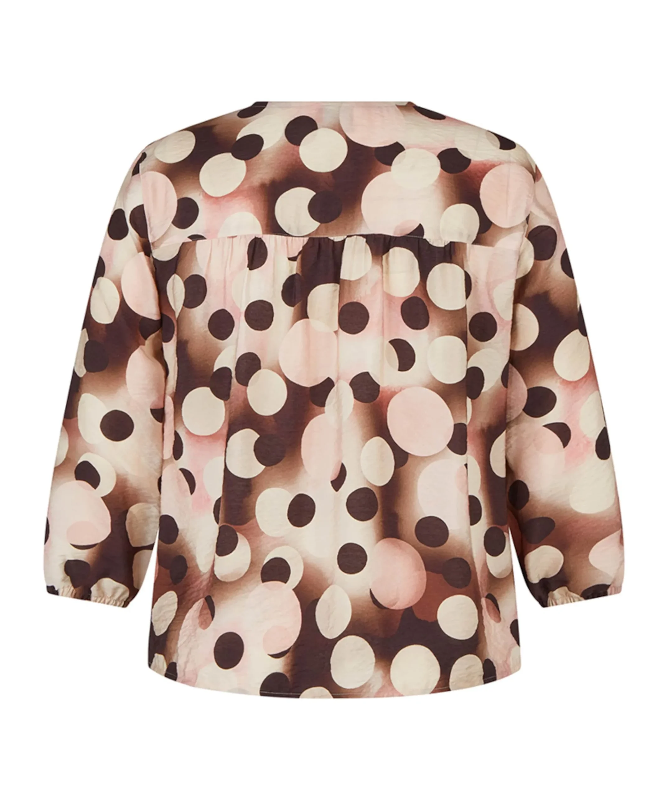Dames blouse bruin