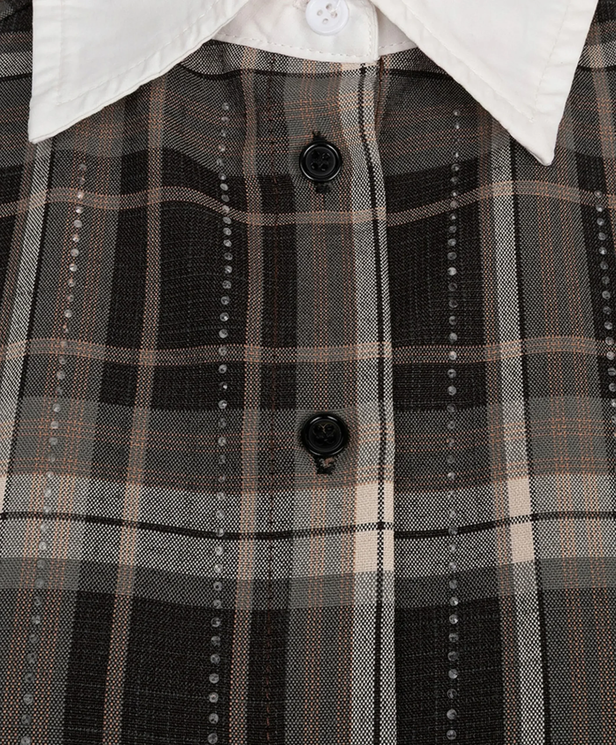 Dames blouse bruin