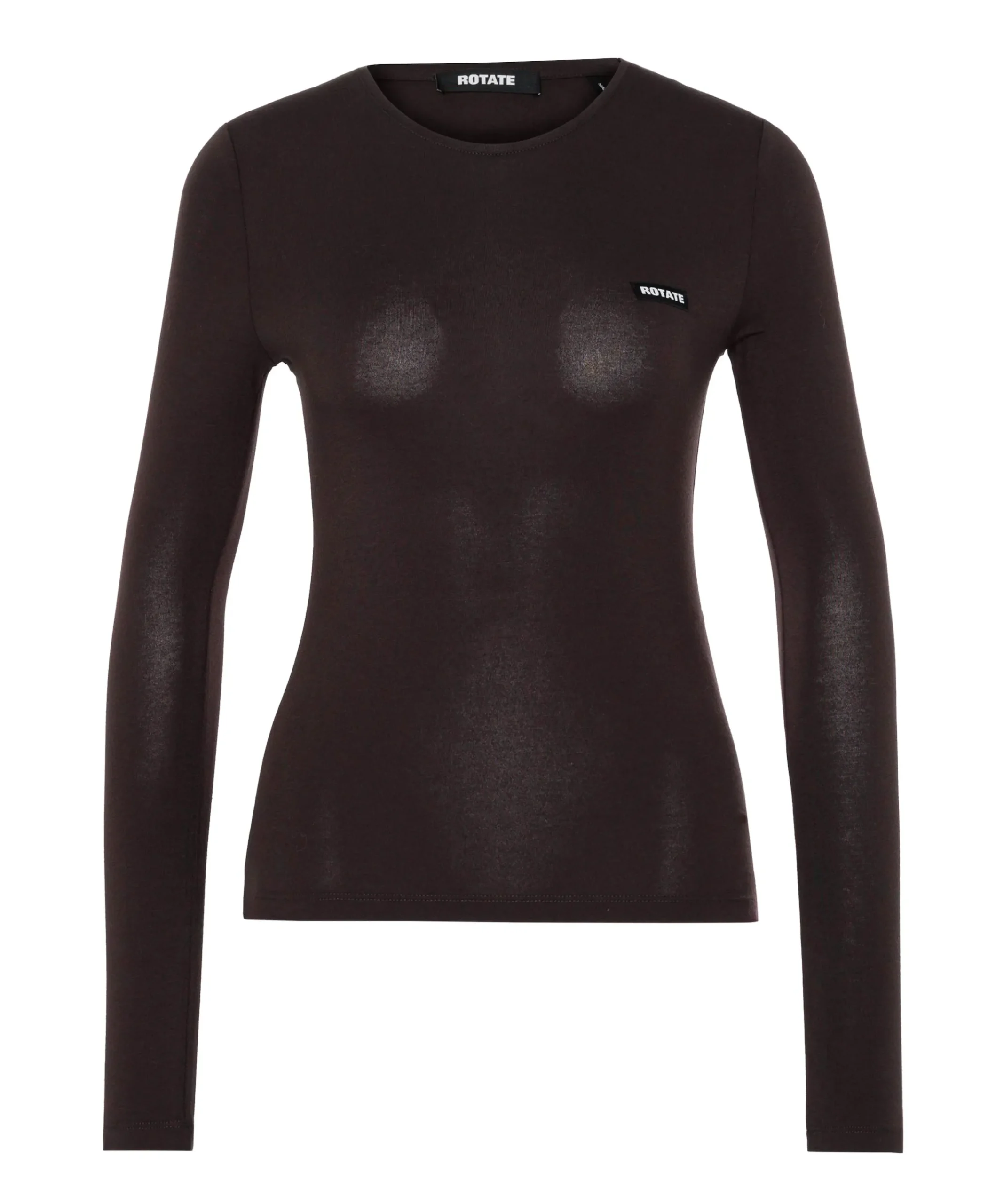 Dames blouse bruin