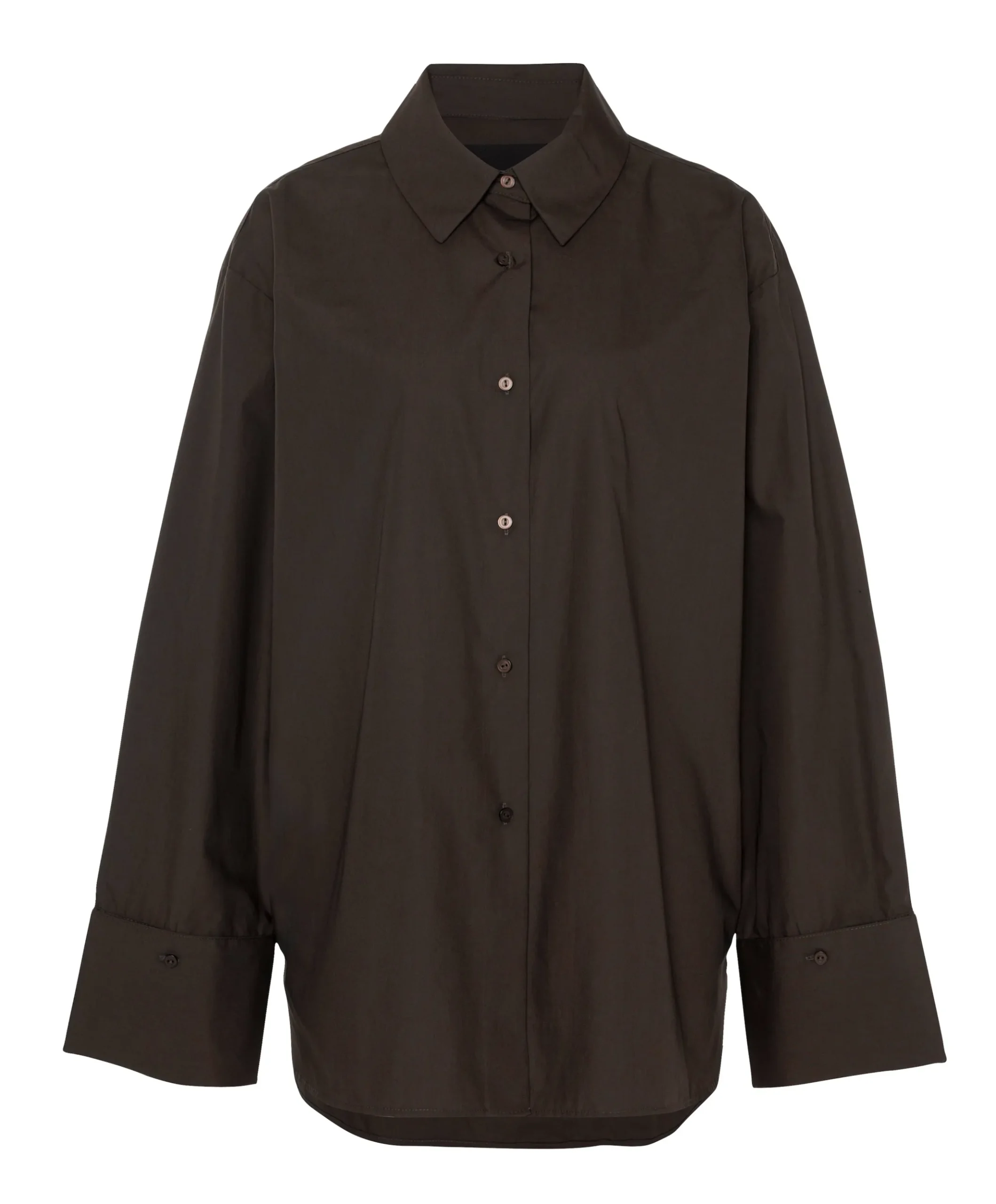 Dames blouse bruin
