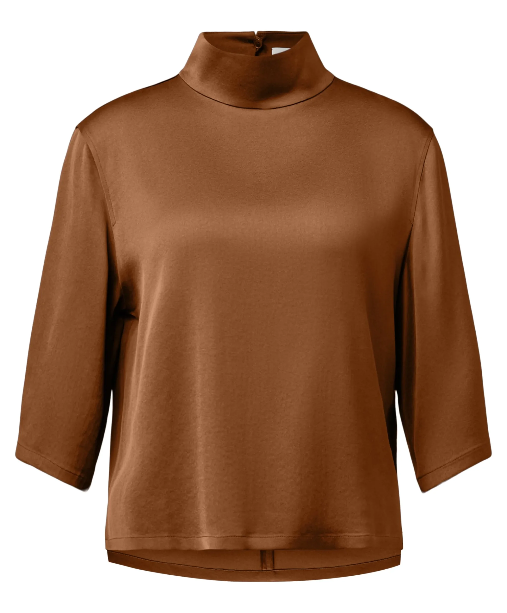 Dames blouse bruin