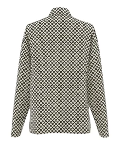 Dames blouse bruin