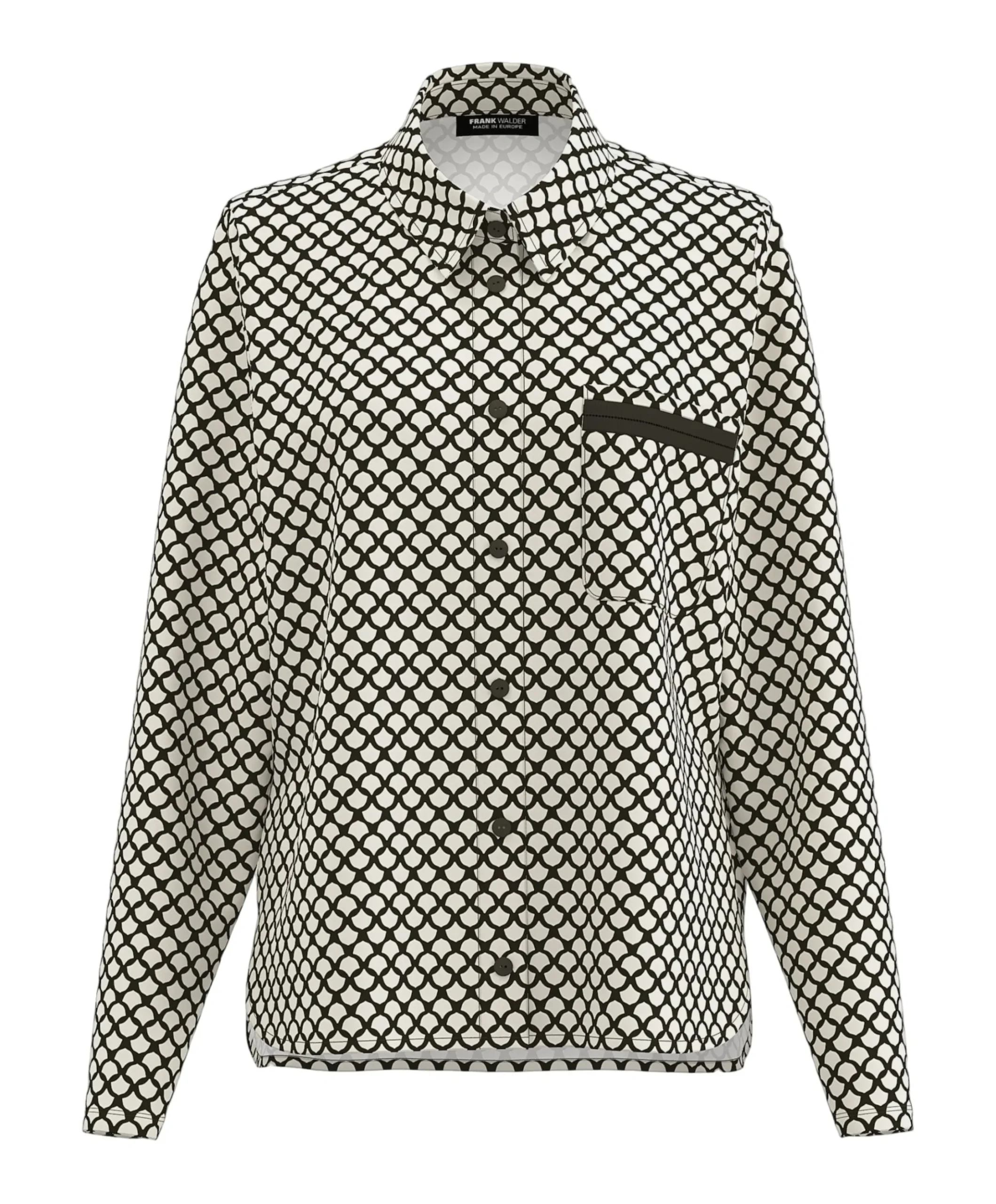 Dames blouse bruin