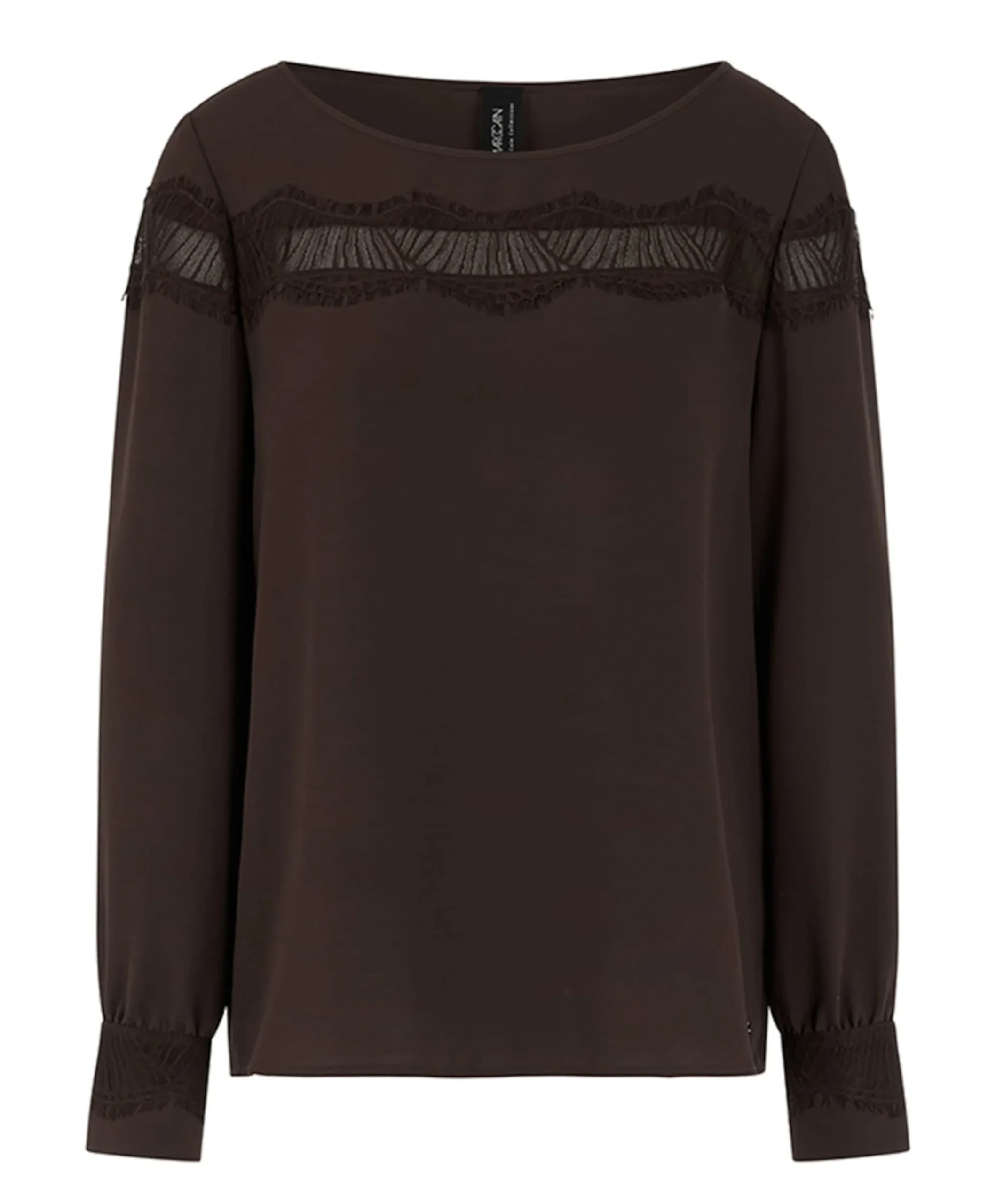 Dames blouse bruin