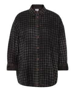 Dames blouse bruin
