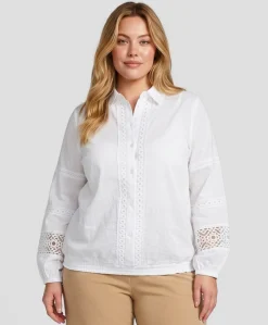 Dames blouse ecru