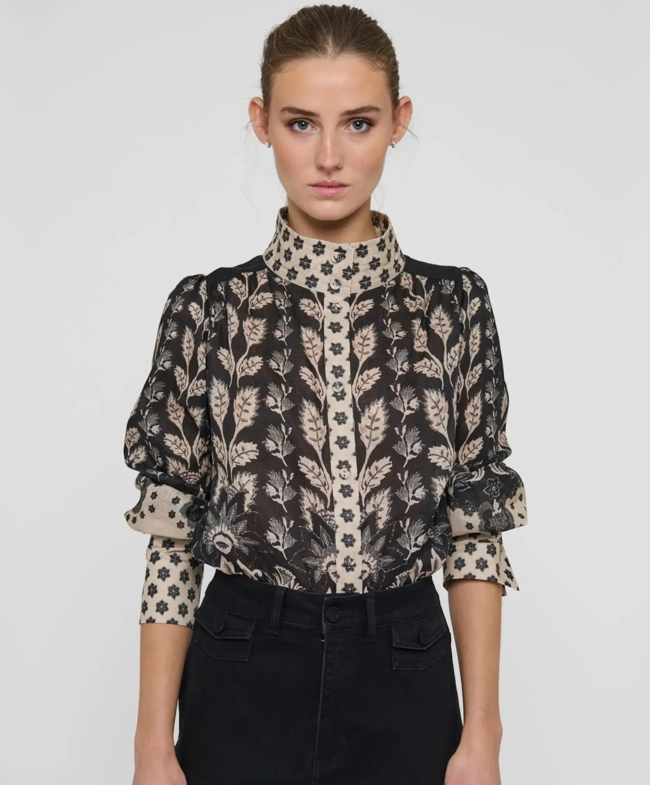 Dames blouse ecru