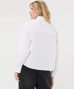 Dames blouse ecru