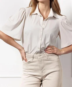 Dames blouse ecru