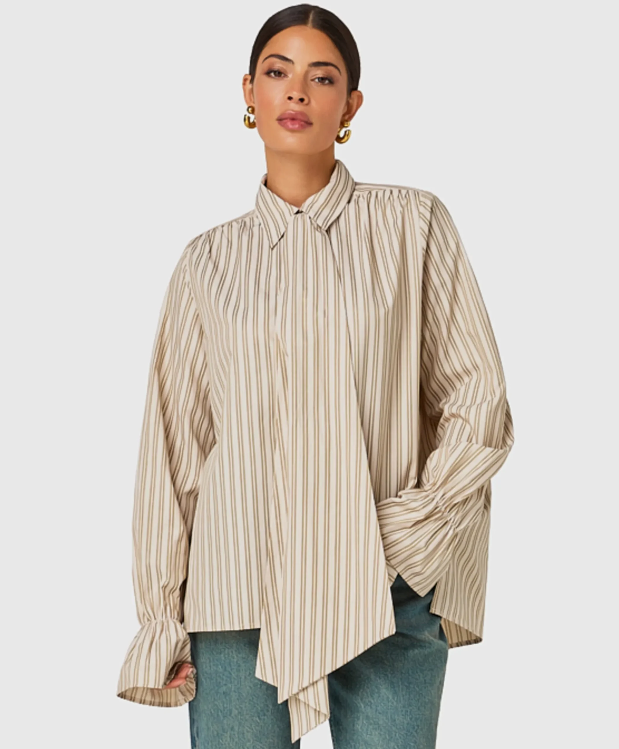 Dames blouse ecru