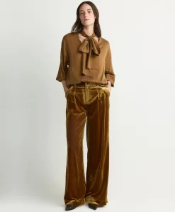 Dames blouse geel