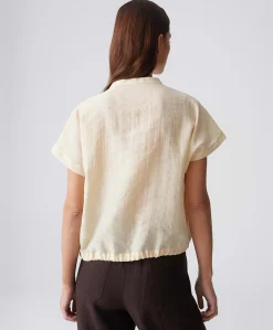 Dames blouse geel