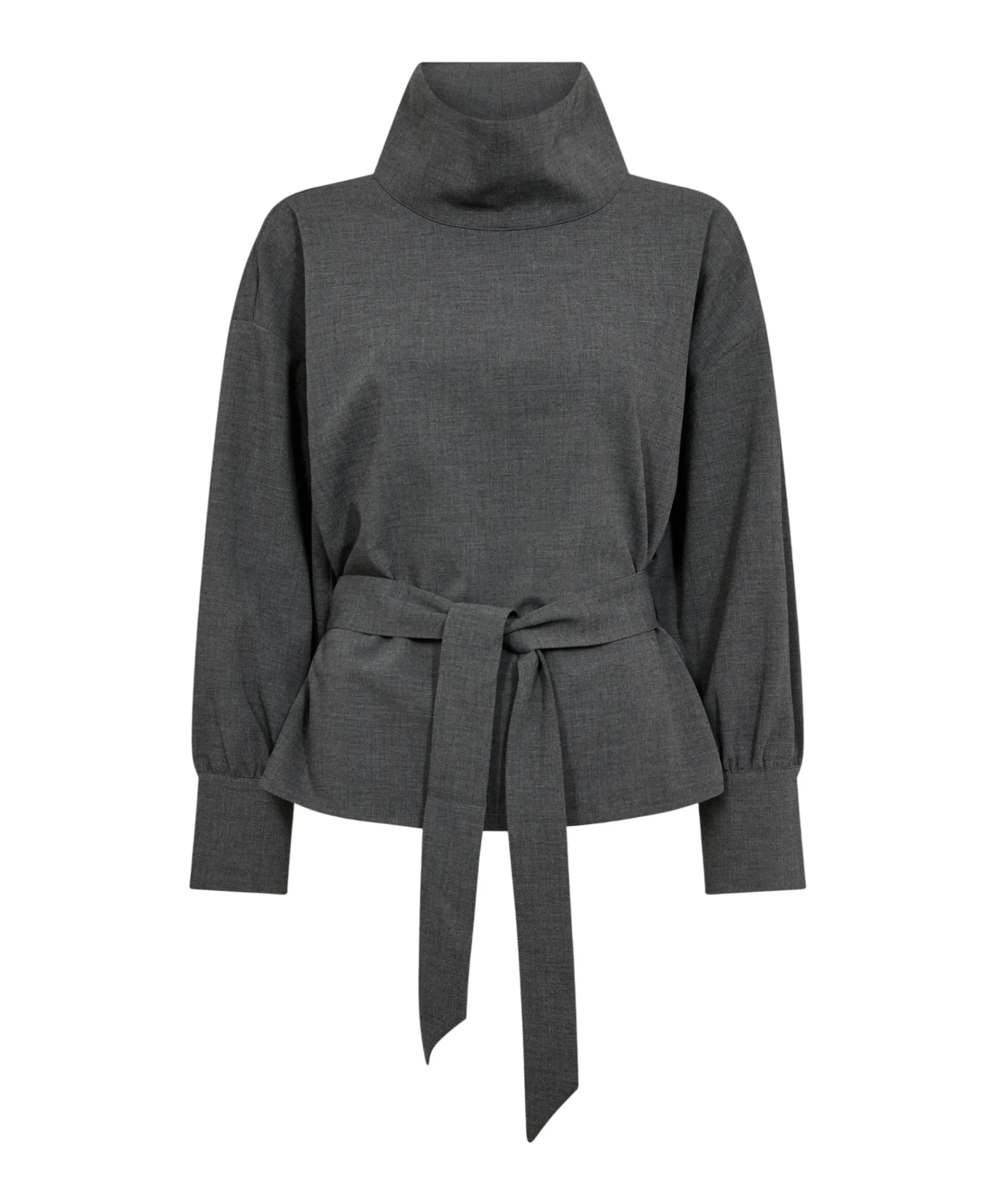 Dames blouse grijs