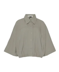 Dames blouse grijs