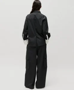 Dames blouse grijs