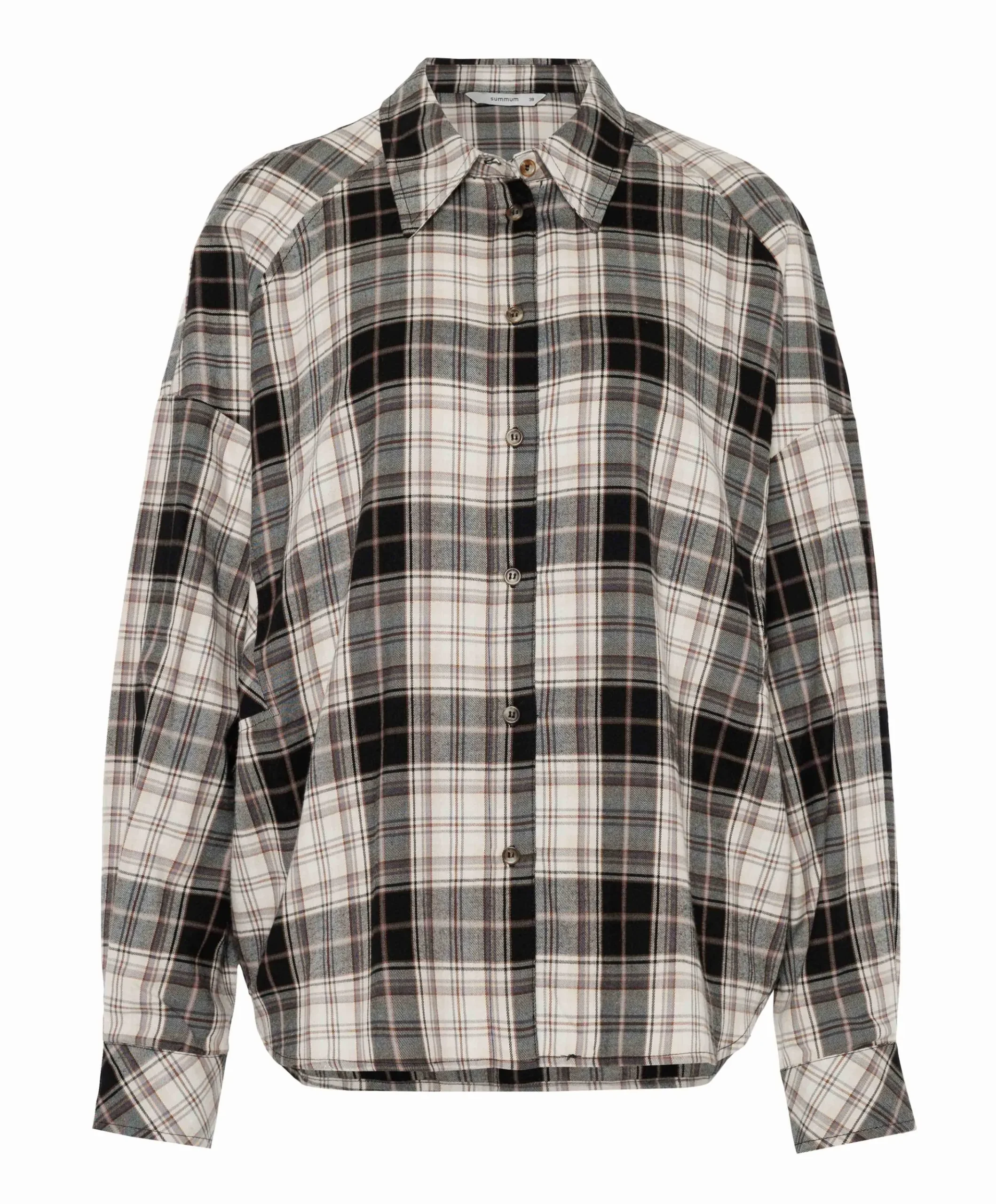 Dames blouse grijs